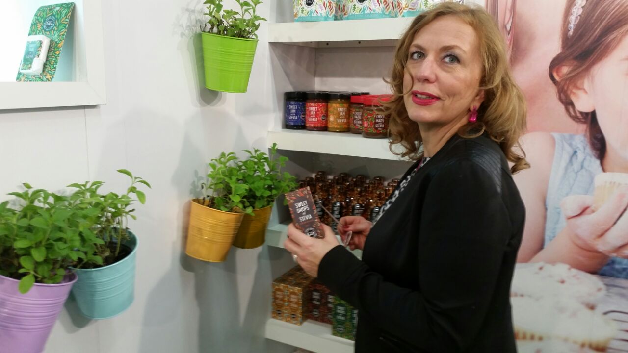 Kirsten von der Herzwiese auf der Kölner Foodmesse Anuga