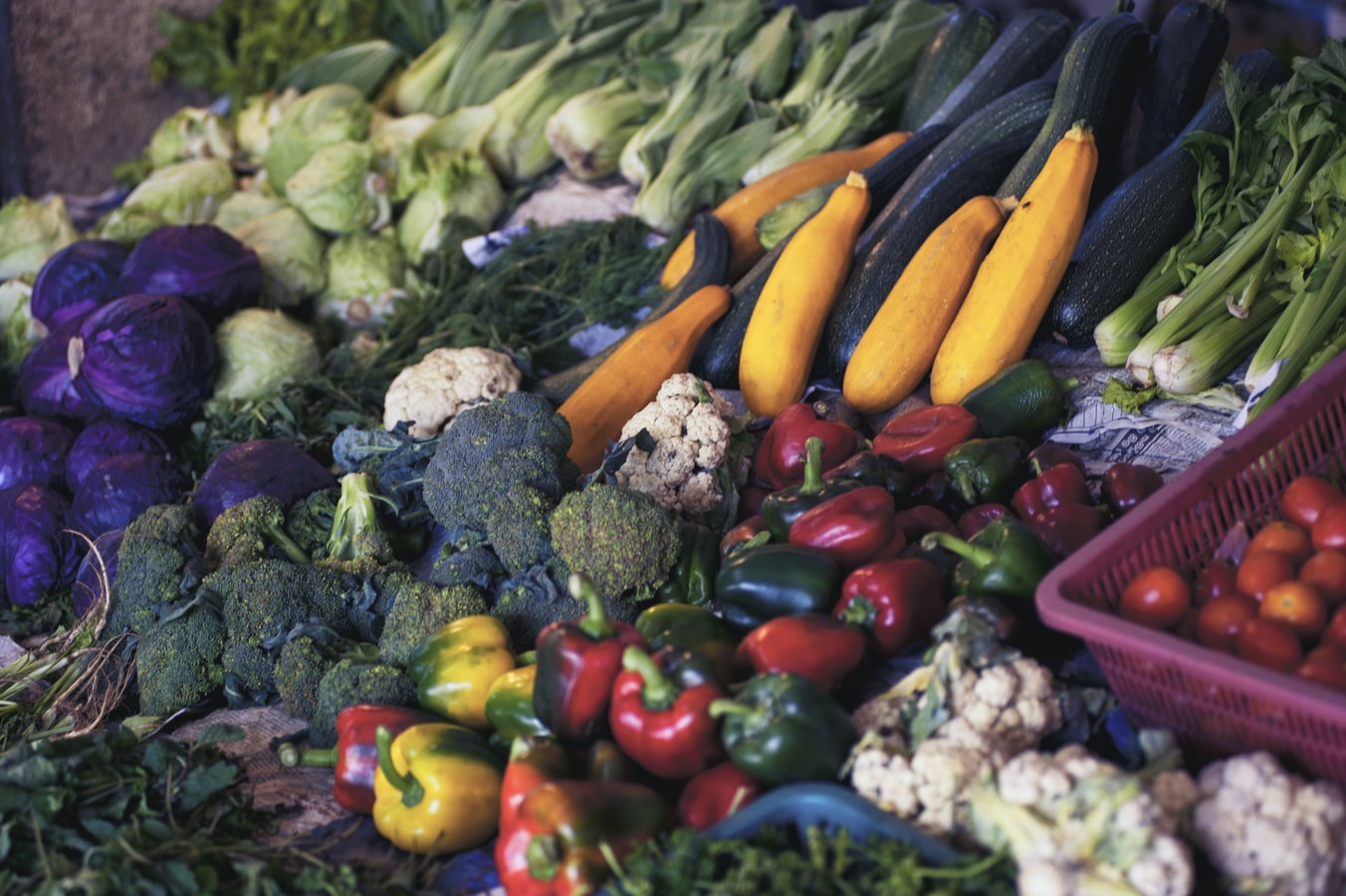 Lass Dich von Gemüse und Obst der jeweiligen Saison zur leckeren Gerichten inspirieren